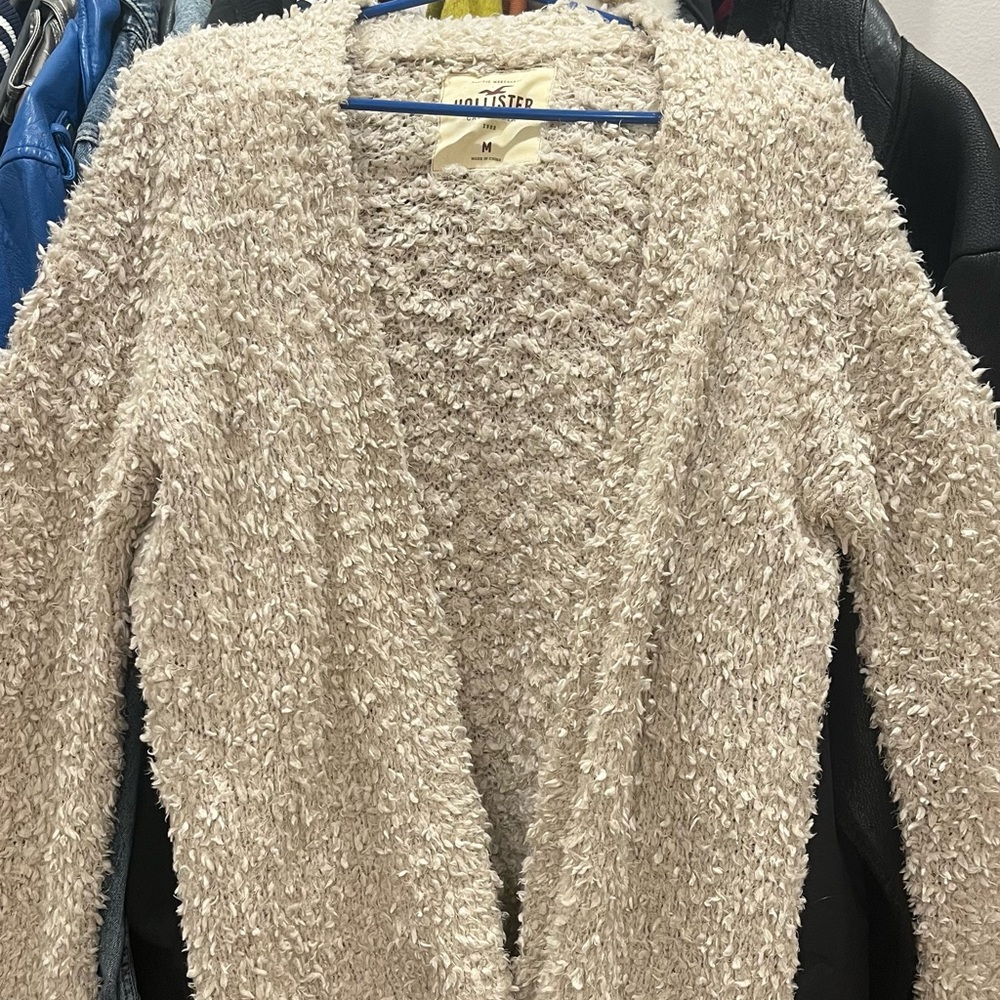 Hollister longline cardigan - M